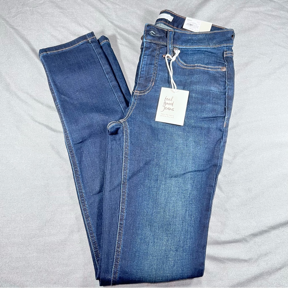 LC Lauren Conrad Indigo Skinny Jeans